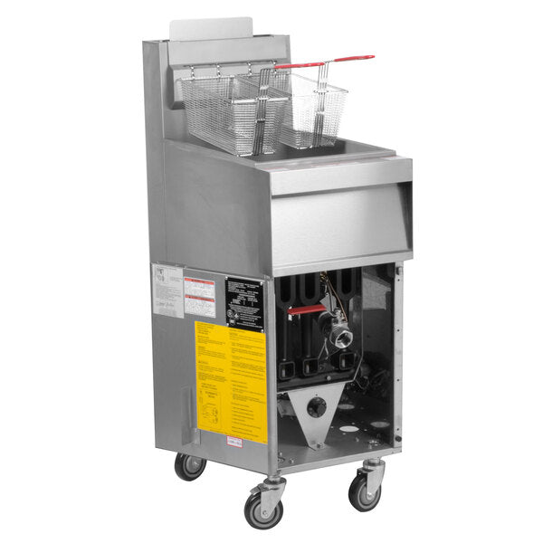 Vulcan - 35-40 lb Capacity Gas Floor Fryer 90,000 BTU - 1GR35M