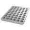 Chicago Metallic - 48 Cup 2.1 Oz. Glazed Aluminized Steel Mini Muffin Pan - 17 7/8