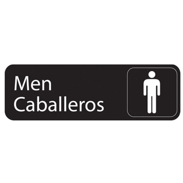 Vollrath - Foreign Language Symbol Signs - Men/Caballeros - 4566