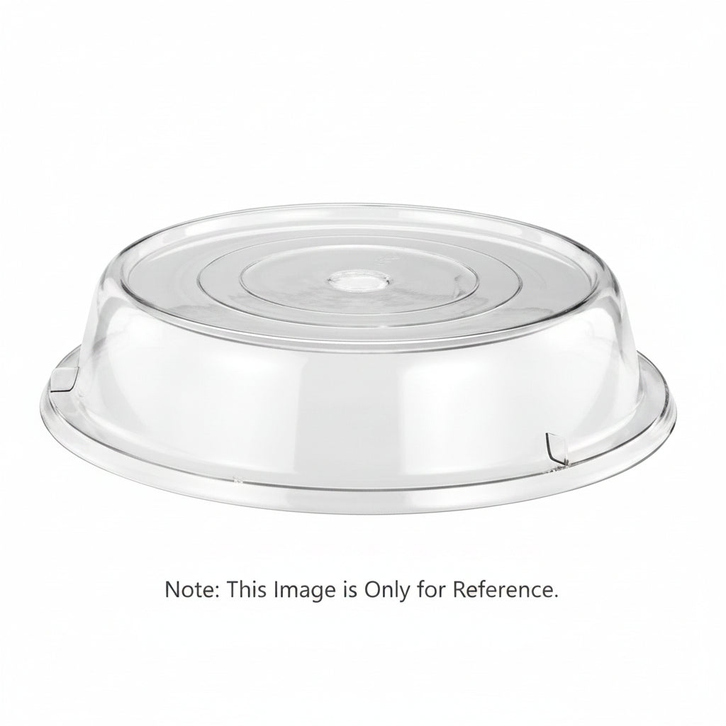 Vollrath - 2 ¾" Tall Clear Safe-Stack Plate Cover for 9 ⅞" to 10 ⅛" Plates - 1018-13