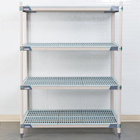 Metro - Max I Polymer Shelf with Grid Mat, 24" X 48" - MX2448G