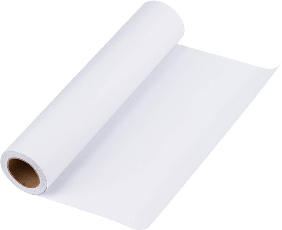 15" X 1200 ft, White Kraft Rolls, 1200ft/Rl - DD25