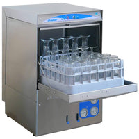 Lamber - 220 V Economy Single Wall High-Temperature Glasswasher with Drain Pump - DSP3DPS