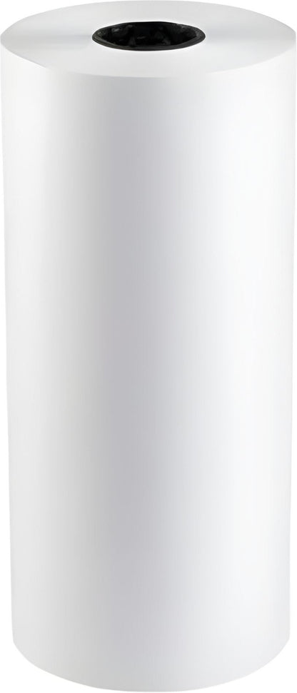 18" X 1200 ft, DD25 White Kraft Paper Rolls, 1200ft/Rl - 620086