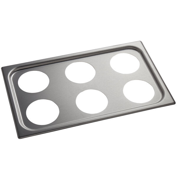 Vollrath - Adaptor Plate with Six 4 ¼" Round Cutouts - 19195