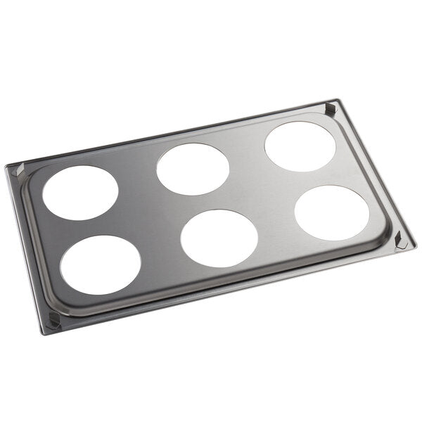 Vollrath - Adaptor Plate with Six 4 ¼" Round Cutouts - 19195