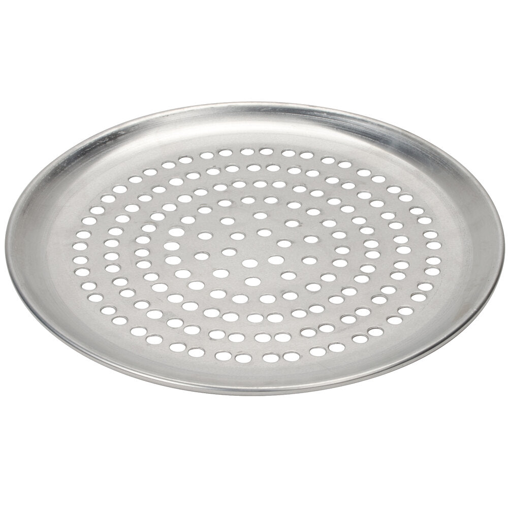 American Metalcraft - Pan Pizza Perforated Coupe 12" Aluminum - PCTP12