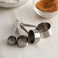 Vollrath - 4-Piece Stainless Steel Straight-Side Measuring Spoon Set - 46589