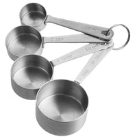 Vollrath - 4-Piece Stainless Steel Straight-Side Measuring Spoon Set - 46589