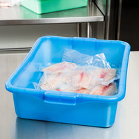 Vollrath - Food Storage, 5" Deluxe Trans Blue - 1521B-C04
