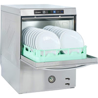 Lamber - 30 Rack/Hr High Temperature Undercounter Dishwasher with Drain & Chemical Pumps - DSP4EKDPS
