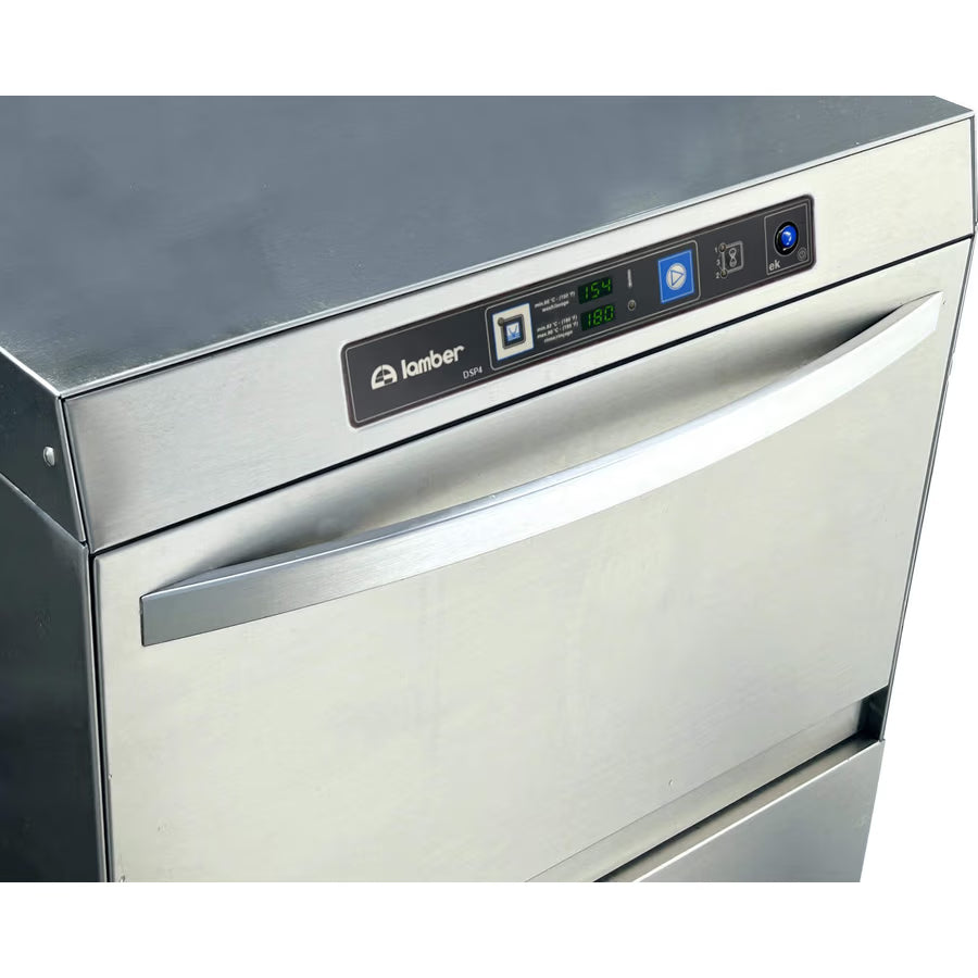 Lamber - 30 Rack/Hr High Temperature Undercounter Dishwasher with Drain & Chemical Pumps - DSP4EKDPS
