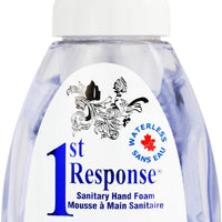1st Response - 250 ml Alcohol-Free Hand Foam Sanitizer with Pump, 12Btl/Cs - 89-02
