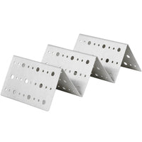 Front Of The House - Taco Holder - Holds 2 to 3 Tacos, Stainless Steel - Pack of 12 - DHO001BSS23