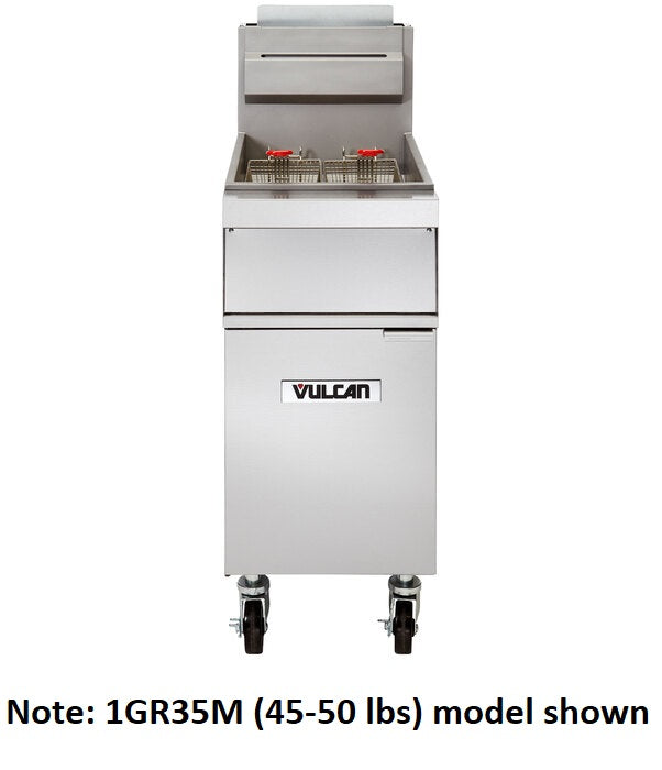 Vulcan - 85-90 lb Capacity Gas Floor Fryer 150,000 BTU - 1GR85M
