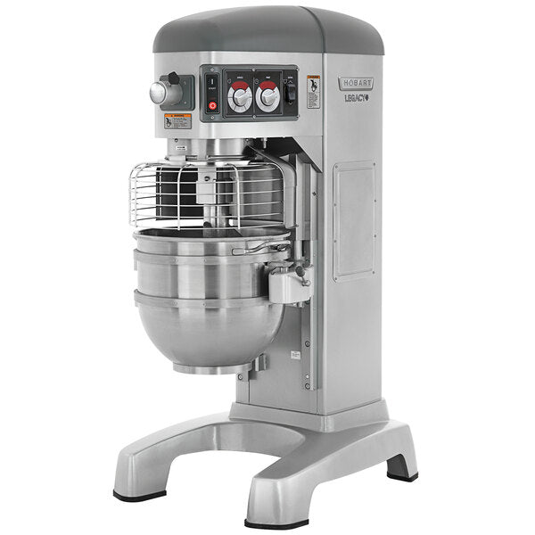 Hobart - 60 Qt Planetary Floor Pizza Mixer with Guard & Standard Accessories - HL662‐1STD