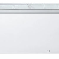 New Air - 71" Flat Glass Ice Cream Freezer with 6 Baskets - NIF-71-FG