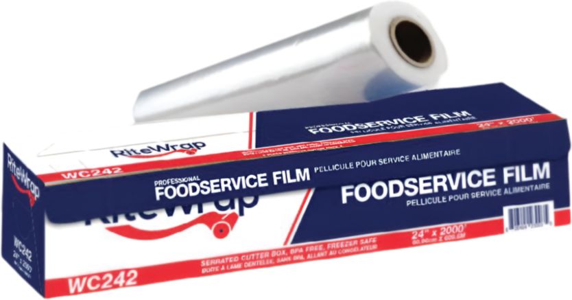 24" X 2000ft RiteWrap Food Film - WC242
