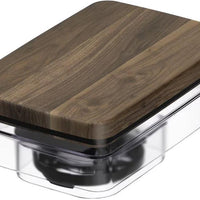 KitchenAid - KitchenAid 3-Piece Walnut Wood Espresso Accessory Kit, Portafilter, Tamper and Bean Hopper Lid - KESWAS