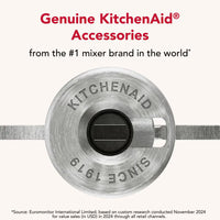KitchenAid - Stainless Steel Flat Beater for 4.5 and 5 Quart Tilt-Head Stand Mixers - KSMTHFBSS