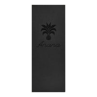 H. Risch - 4.25" x 11" Customizable 2 View Menu Cover - Pack of 12 - BEVWTAM2V4.25X11BLK