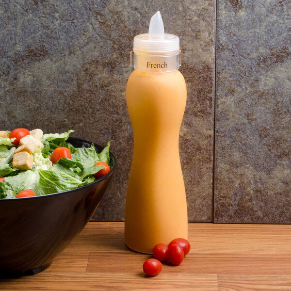 G.E.T. Enterprises - GET Salad Dressing Label Clips for Sdb Dressing Bottles - Pack of 8 - CLIPS-PLAIN-PC-CL