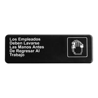 Vollrath - Los Empleados Deben Lavarse Las Manos Antes De Regresar Al Trabajo (Employees Must Wash Hands Before Returning to Work) - 4531
