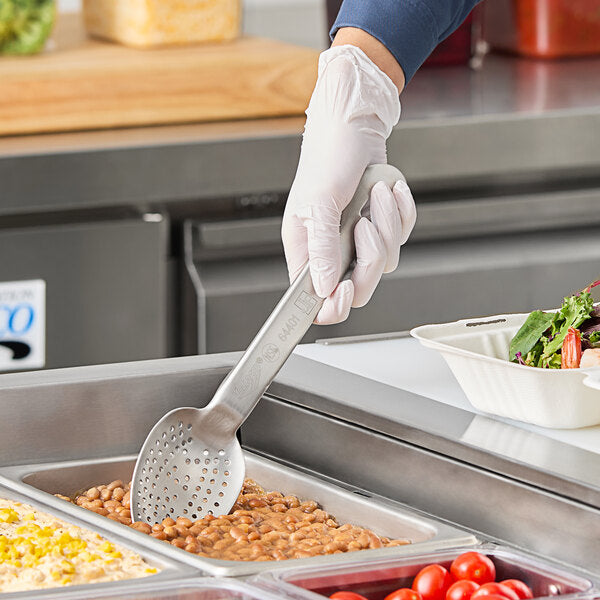 Vollrath - 11 ¾" Heavy-Duty Perforated Basting Spoon - 64401