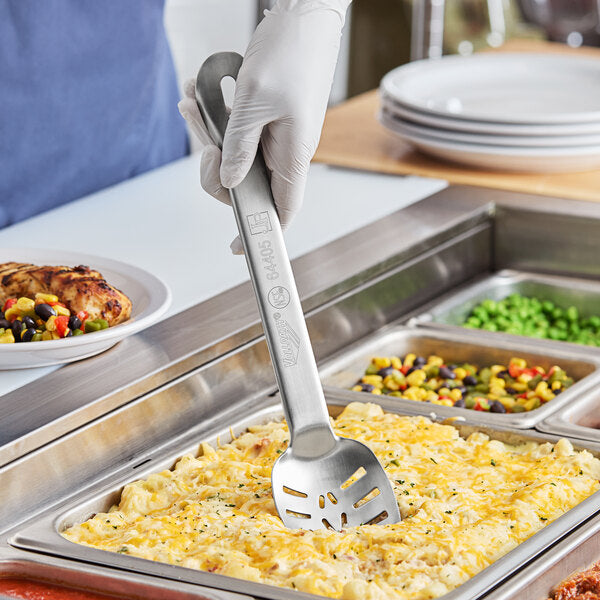 Vollrath - 13 ¼" Heavy-Duty Slotted Basting Spoon - 64405