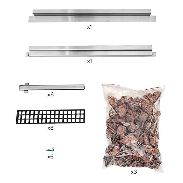 Vollrath - Lava Rock Kit for the 36" Heavy-Duty Gas Radiant Charbroiler - 352576-1