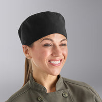 Mercer - Millennia® Black Mesh Top Baker's Skull Cap - M60070BK