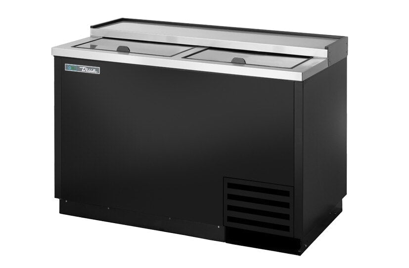 True Manufacturing - Chiller Glass & Plate Black T 50 Gc HC - T-50-GC-HC
