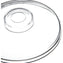 Carlisle - Coldmaster Cold Crock Pump Lid - Clear - Pack of 2 - CM1033P07
