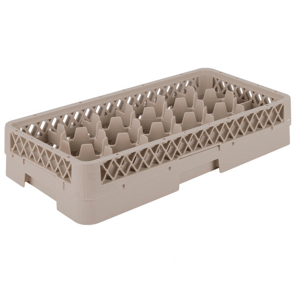 Vollrath - 17-Compartment Traex® Half-Size Glass Rack, 3" Inside Compartment Height, Model Hr1d1 - HR1D1