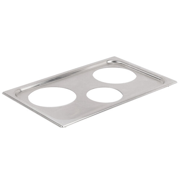 Vollrath - Adaptor Plate with One 4 ⅞" Cutout and Two 6 ⅜" Cutouts - 19193