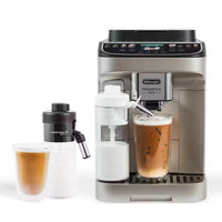 DeLonghi - Magnifica Duo Fully Automatic Silver Espresso Machine - ECAM33080SXB