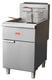 Omcan - Double 35-40 Lbs Propane Gas Floor Fryer - CE-CN-F4D-LP