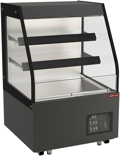 New Air - 48" Low Heated Vertical Open Merchandiser, 53" High - NOM-48-HTS
