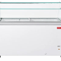 New Air - 71" Ice Cream Dipping Cabinet with 12 Tubs - NIF-71-DC