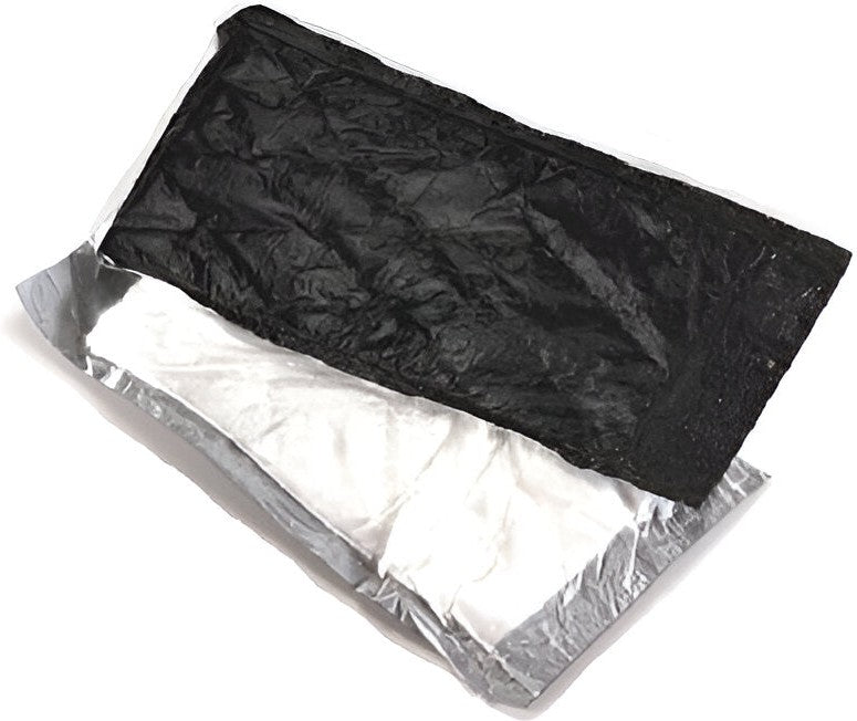 4.75" x 7" Dri-Loc Poultry Black Pads, 2600/Cs - AC40