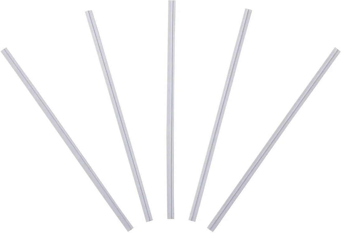 511 Food Service - 4" Paper White Twist Tie, 2000/bx - 485100