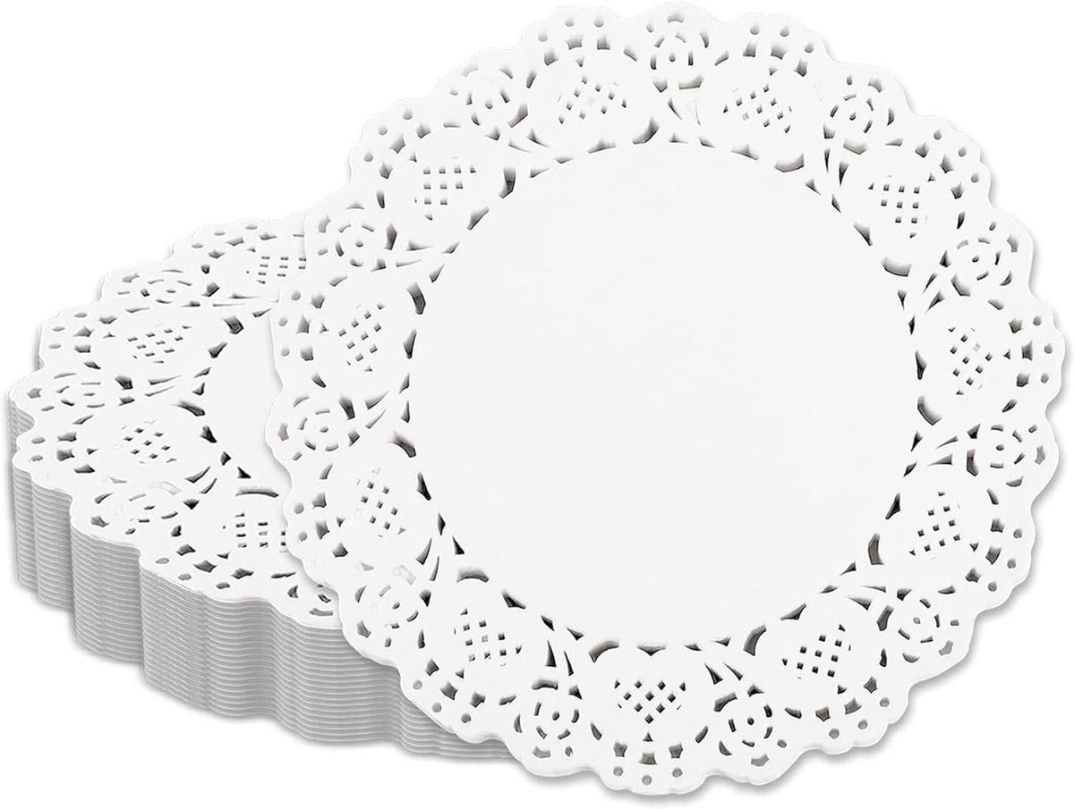 511 Food Service - 5" Round Lace Doilies, 1000/Pk - LD5