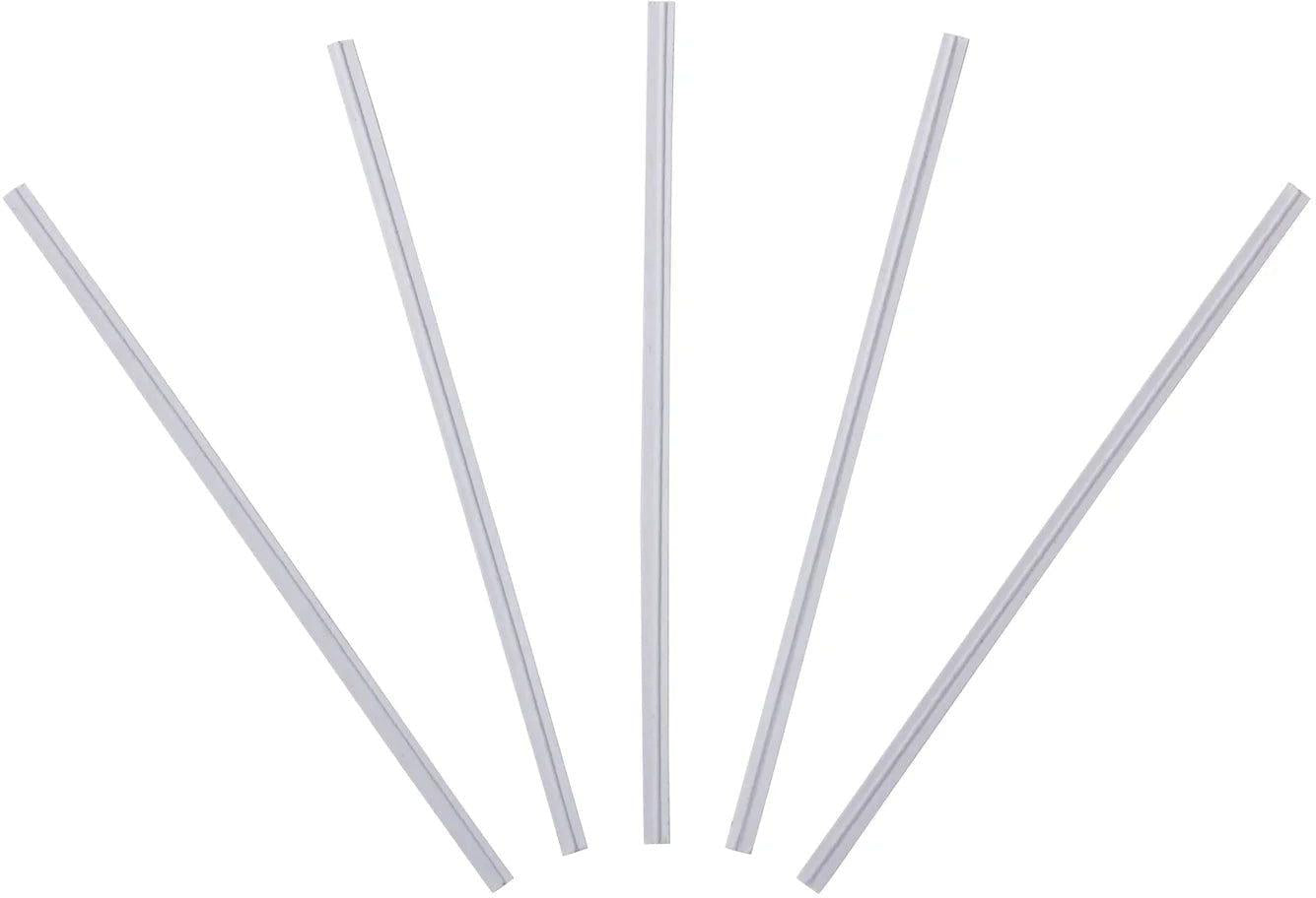 511 Foodservice - 4" Paper White Twist Tie, 2000/bx - 485100