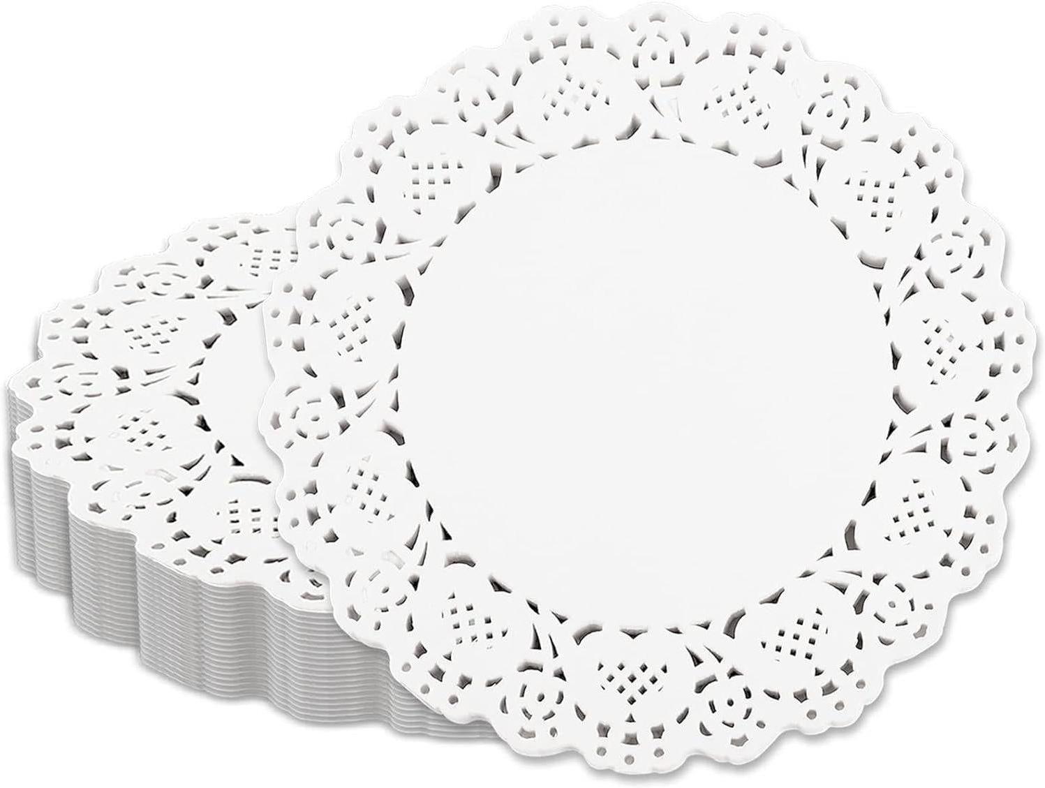 511 Foodservice - 4" Round Lace Doilies, 1000/Pk - 320110