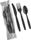 511 Foodservice - Polystyrene Black Meal Kit, 500/Cs - 3106032