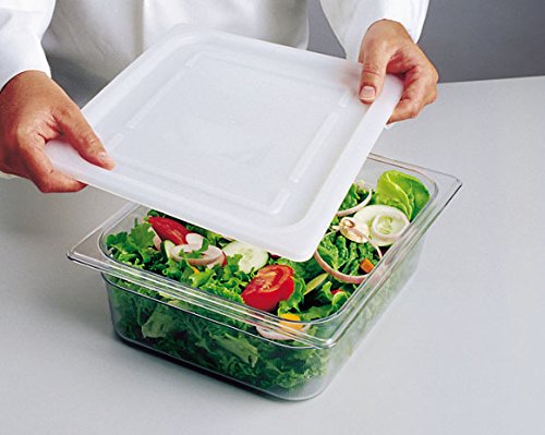 Rubbermaid Commercial - Lid Self Sealing 1/2 Size Cold Pan - Pack of 12 - FG146P00WHT