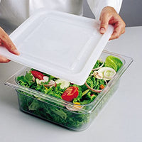 Rubbermaid Commercial - Lid Self Sealing 1/2 Size Cold Pan - Pack of 12 - FG146P00WHT