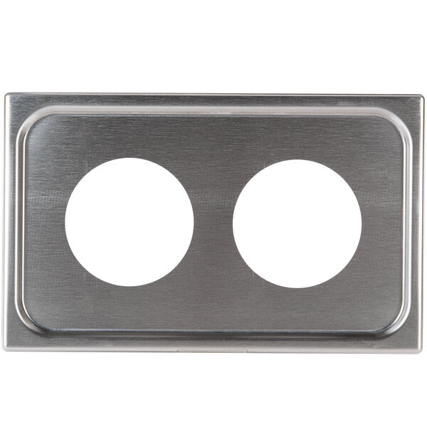 Vollrath - Adaptor Plate with Two 6 ⅜" Round Cutouts - 19190