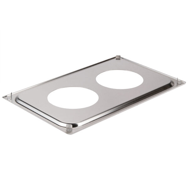 Vollrath - Adaptor Plate with Two 6 ⅜" Round Cutouts - 19190