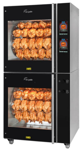 Fri‐Jado - TDR 7+TDR 7 S 39.25" W Stainless Steel Turbo Deli Rotisserie Oven with Smart Control - 9299560